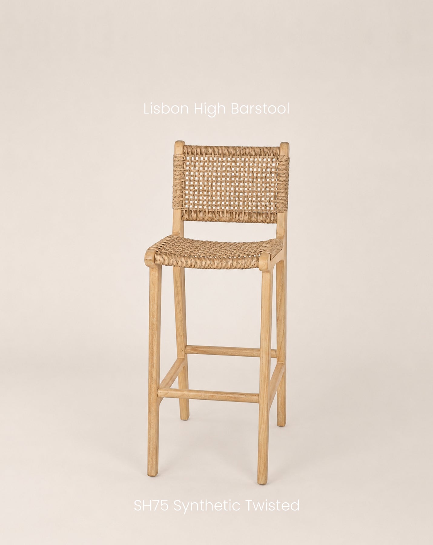 LOSBON HIGH BRASTOOL SH75 SYNTHETIC TWISTED