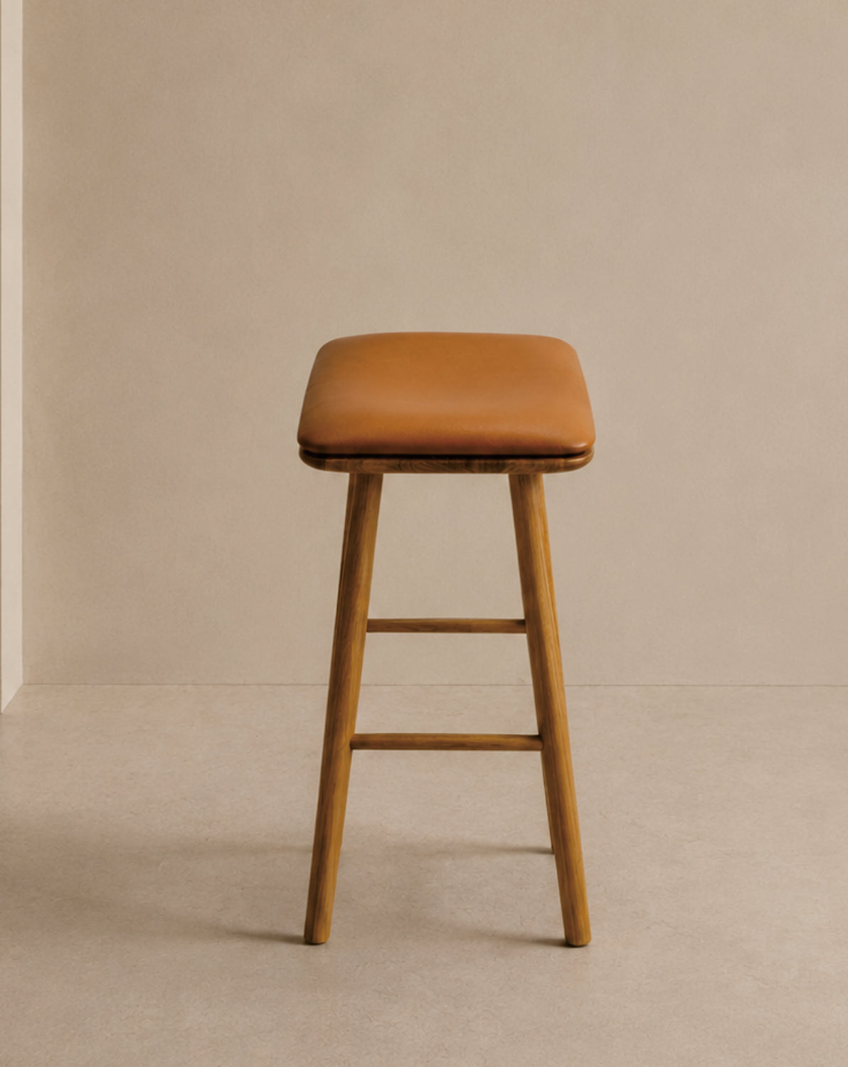 Lhasa Counter Stool with leather