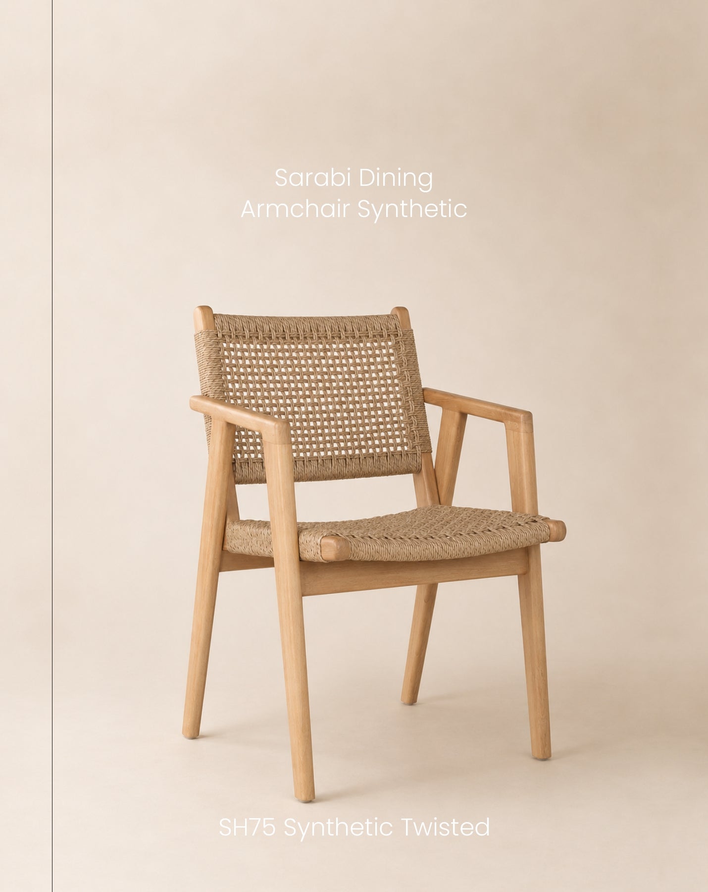 Sarabi Dining Armchair with synthetic