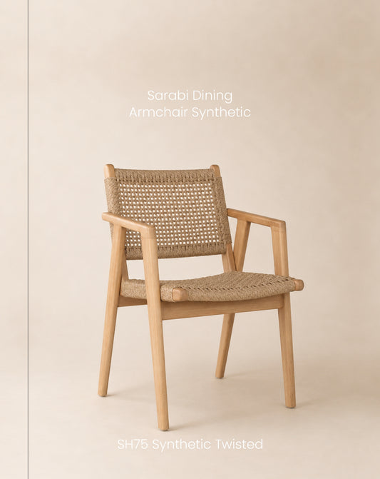 Sarabi Dining Armchair with synthetic