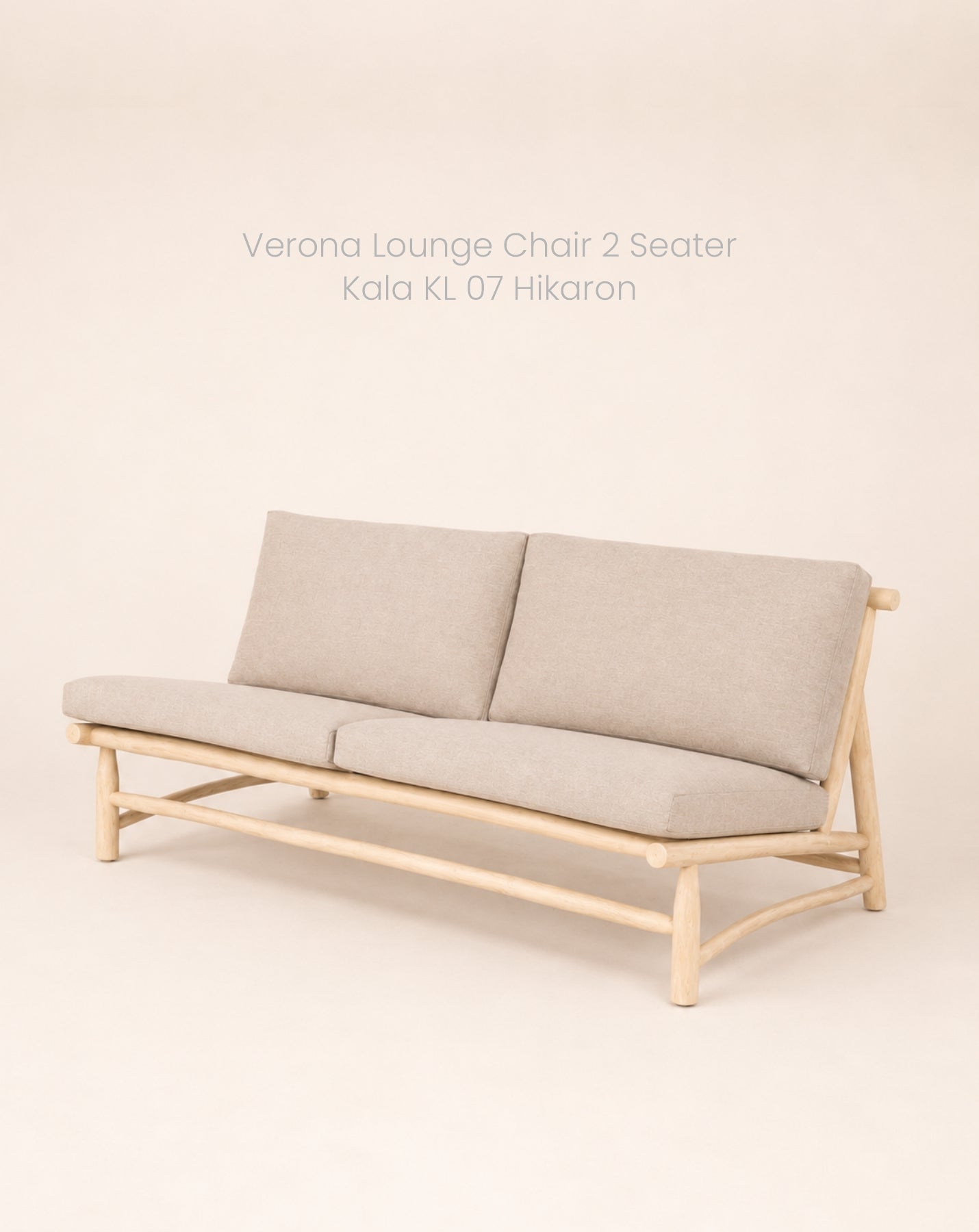 VERONA LOUNGE CHAIR 2 SEATER KALA KL 07 HIKARAN