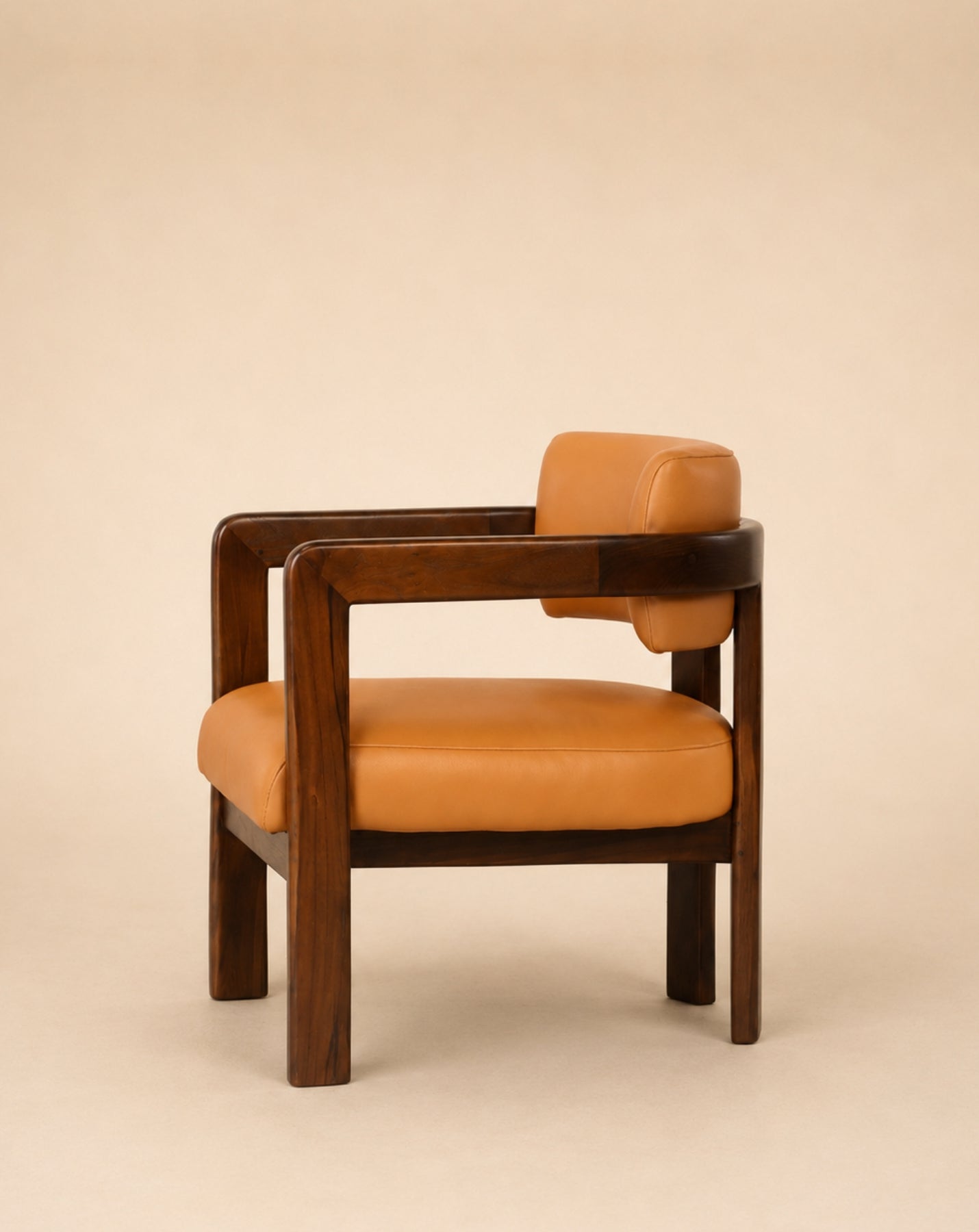Mini amber lounge chair