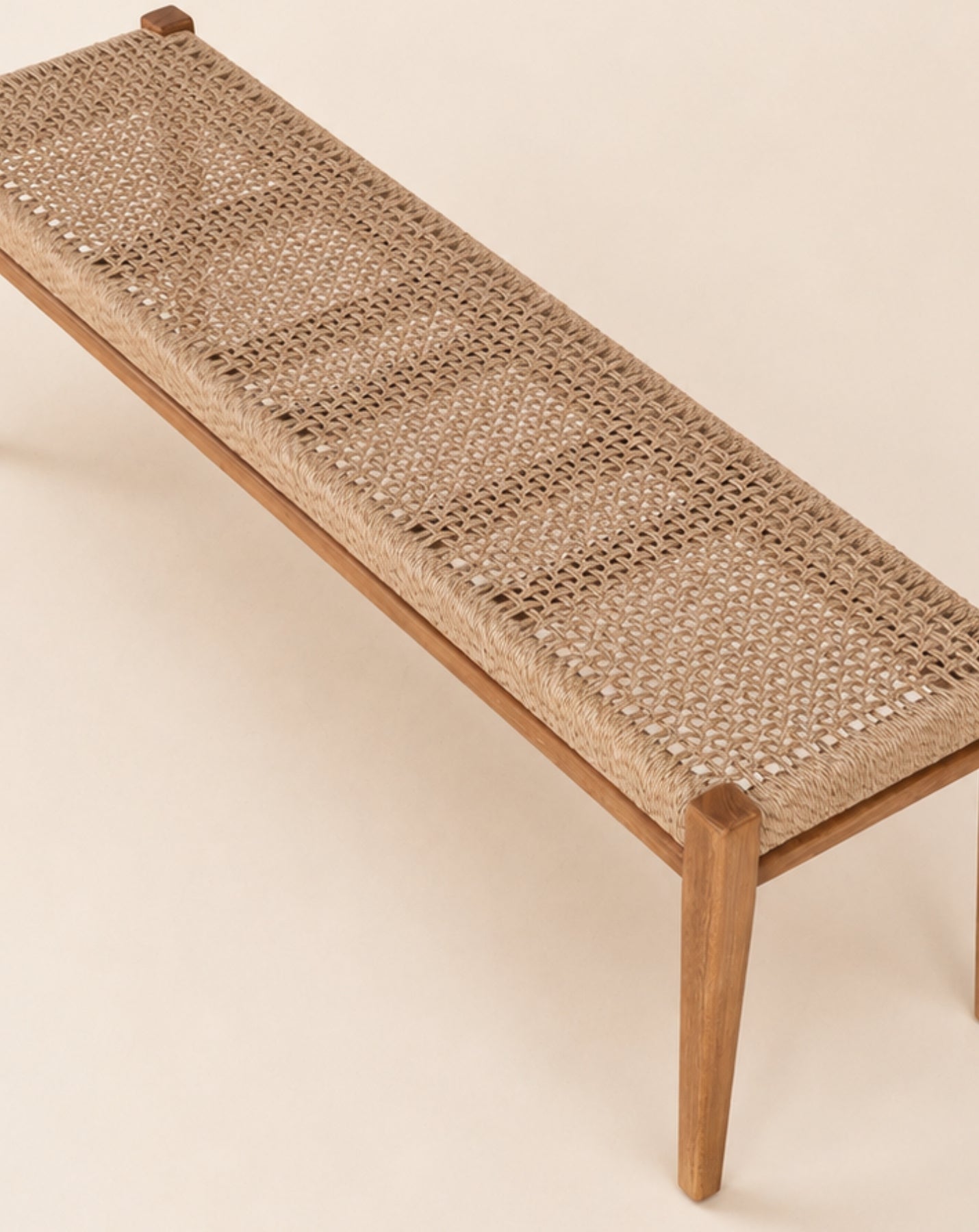 RUPERT BENCH 150 SYNTHETIC EXTRA LIGHT WHITE WASH