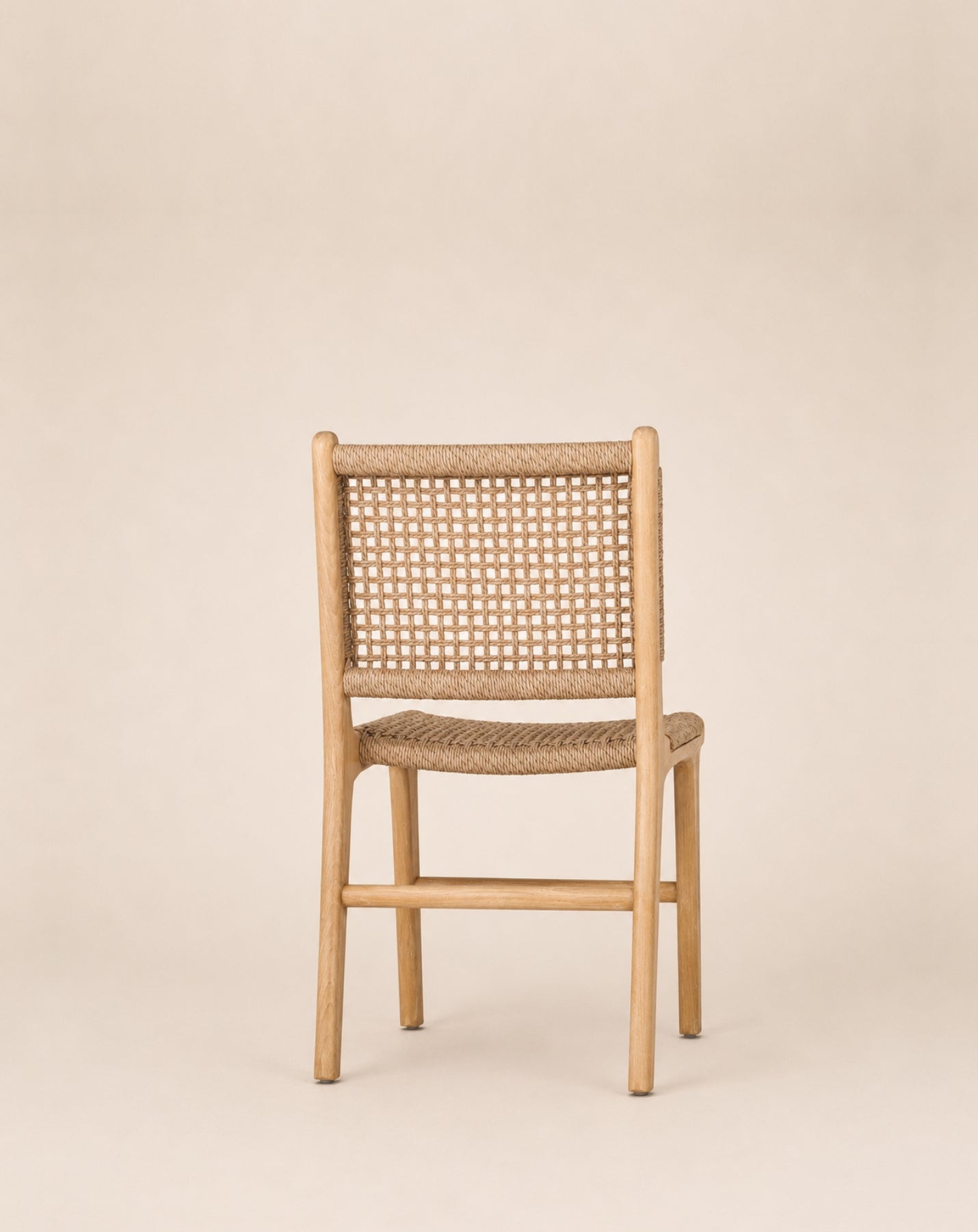LONDON DINING CHAIR WITH SYNTHETIC TWISTED