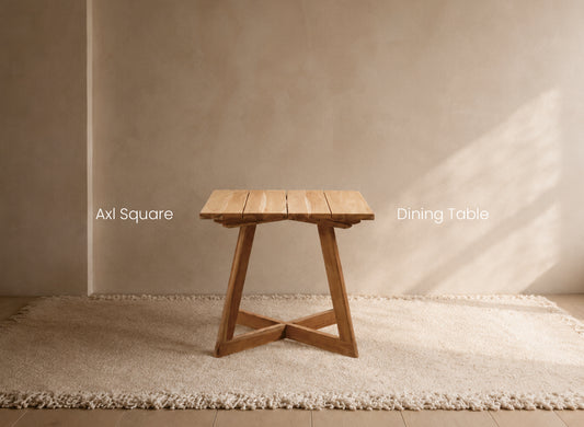 Axl Square Dining Table (KD)