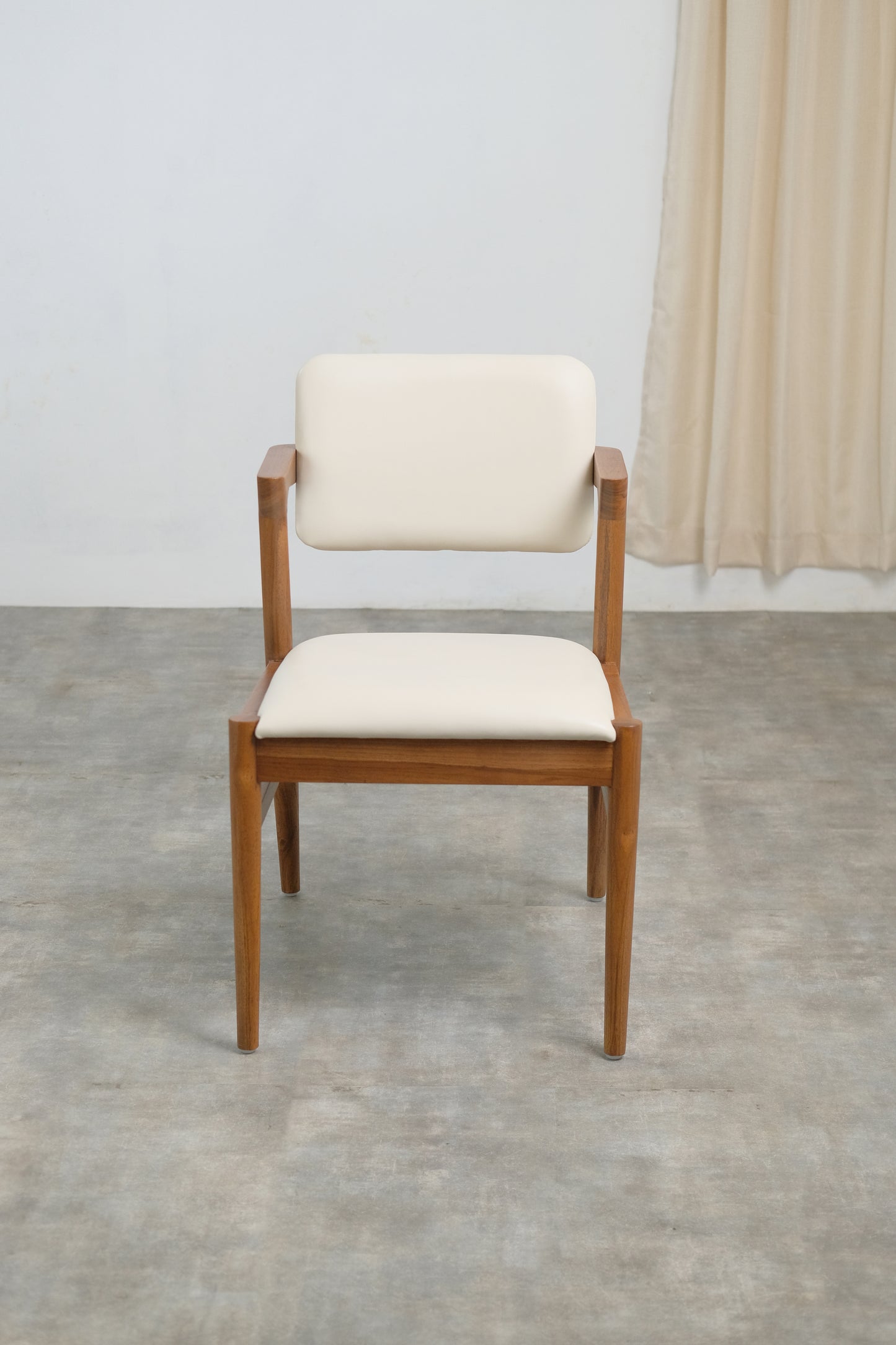Rosa Dining Chair with cushion leather