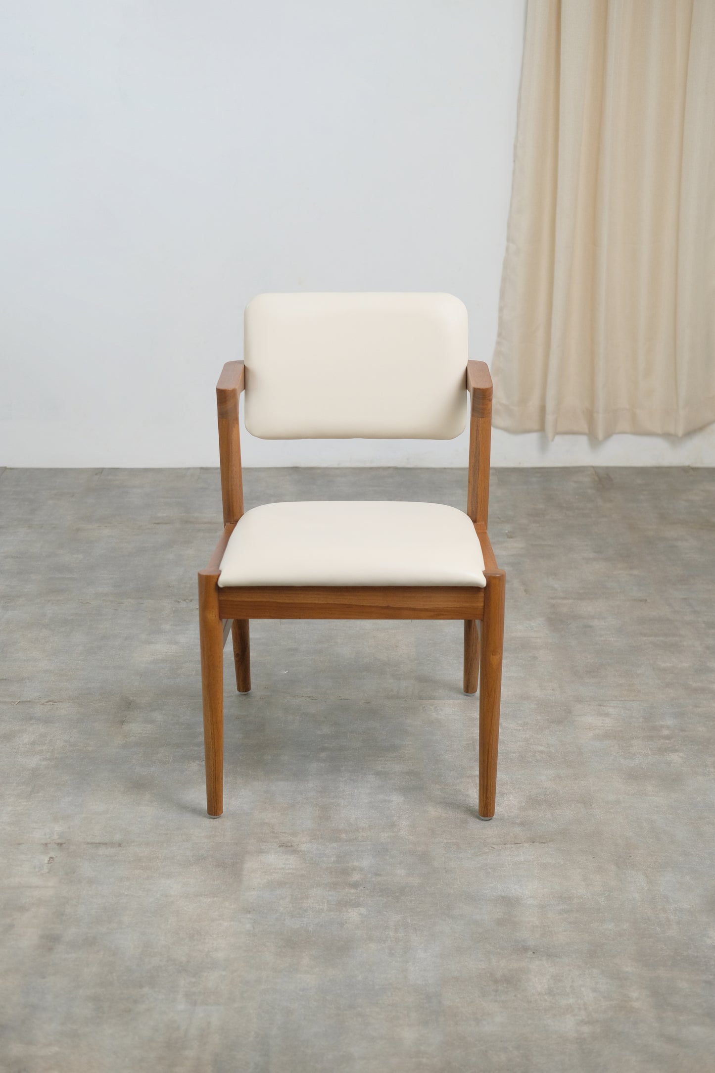Rosa Dining Chair with cushion leather