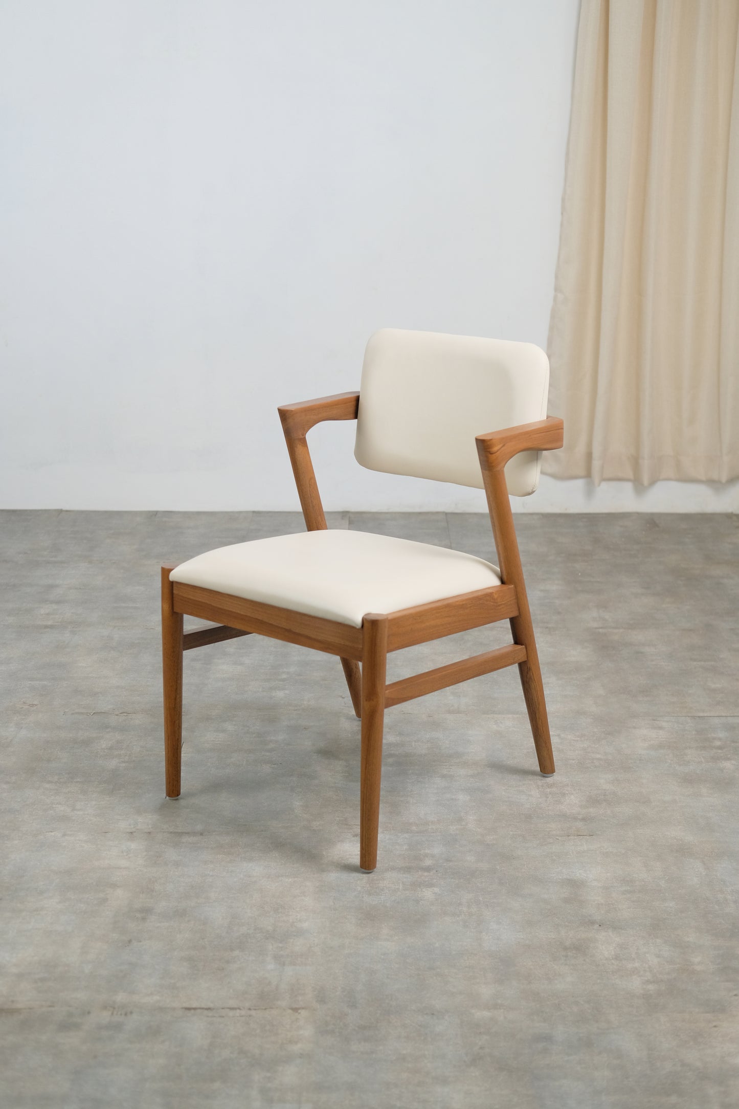 Rosa Dining Chair with cushion leather