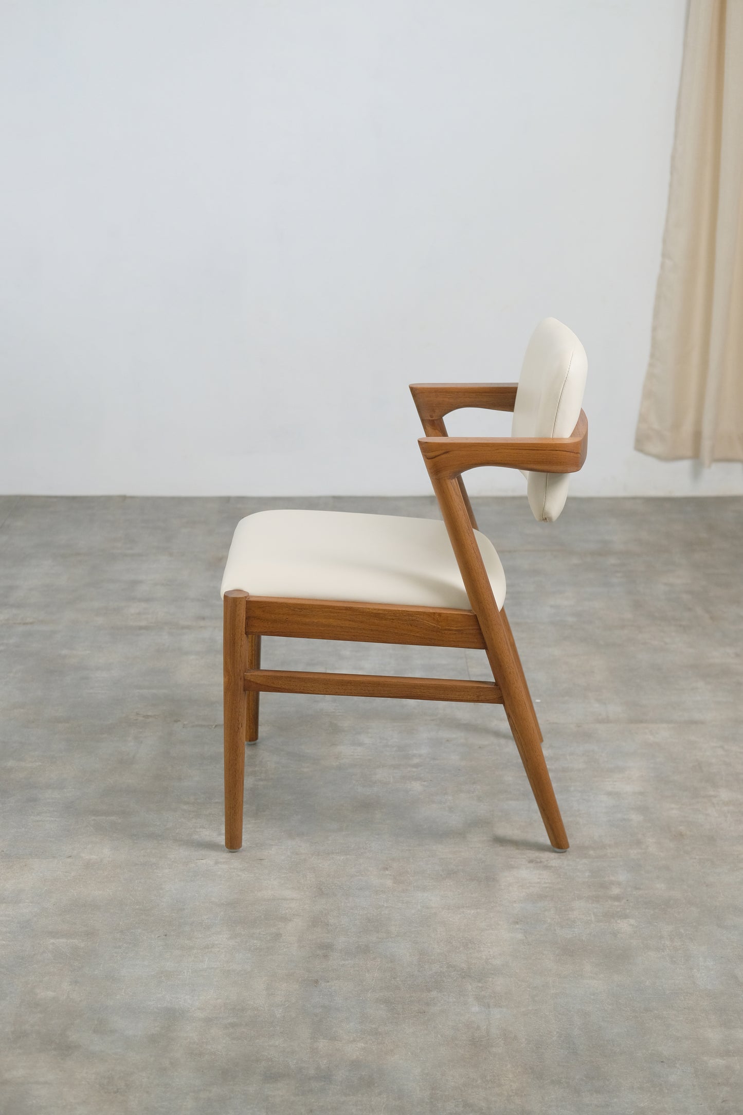 Rosa Dining Chair with cushion leather
