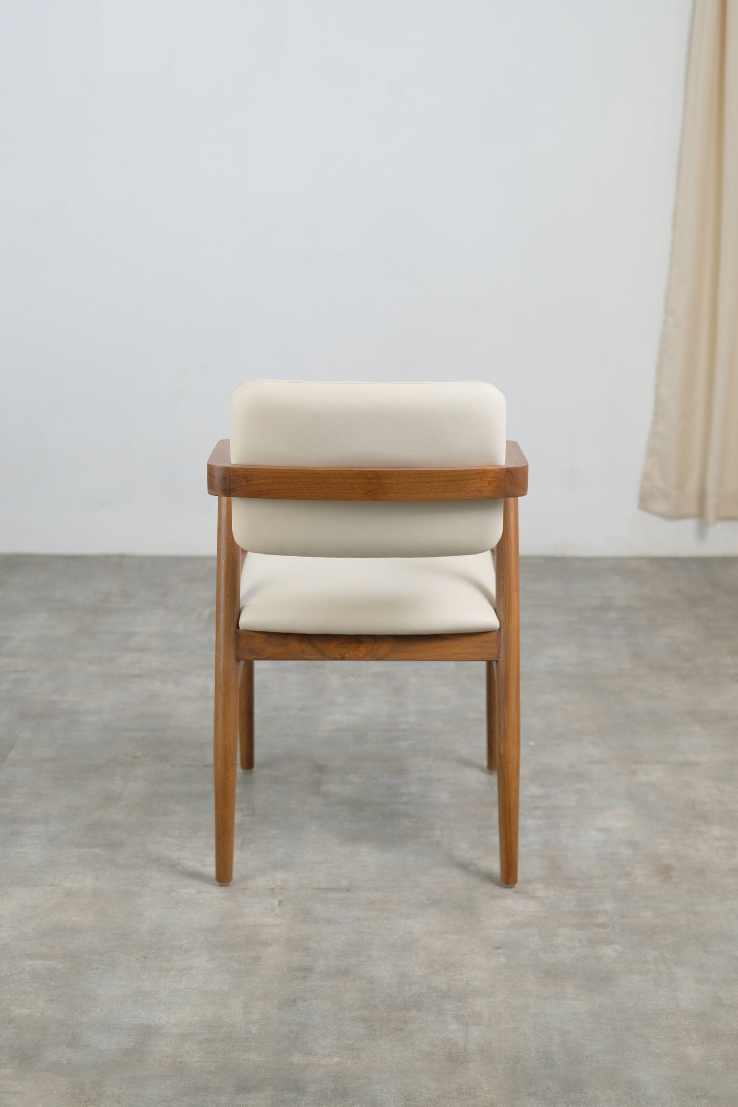 Rosa Dining Chair with cushion leather