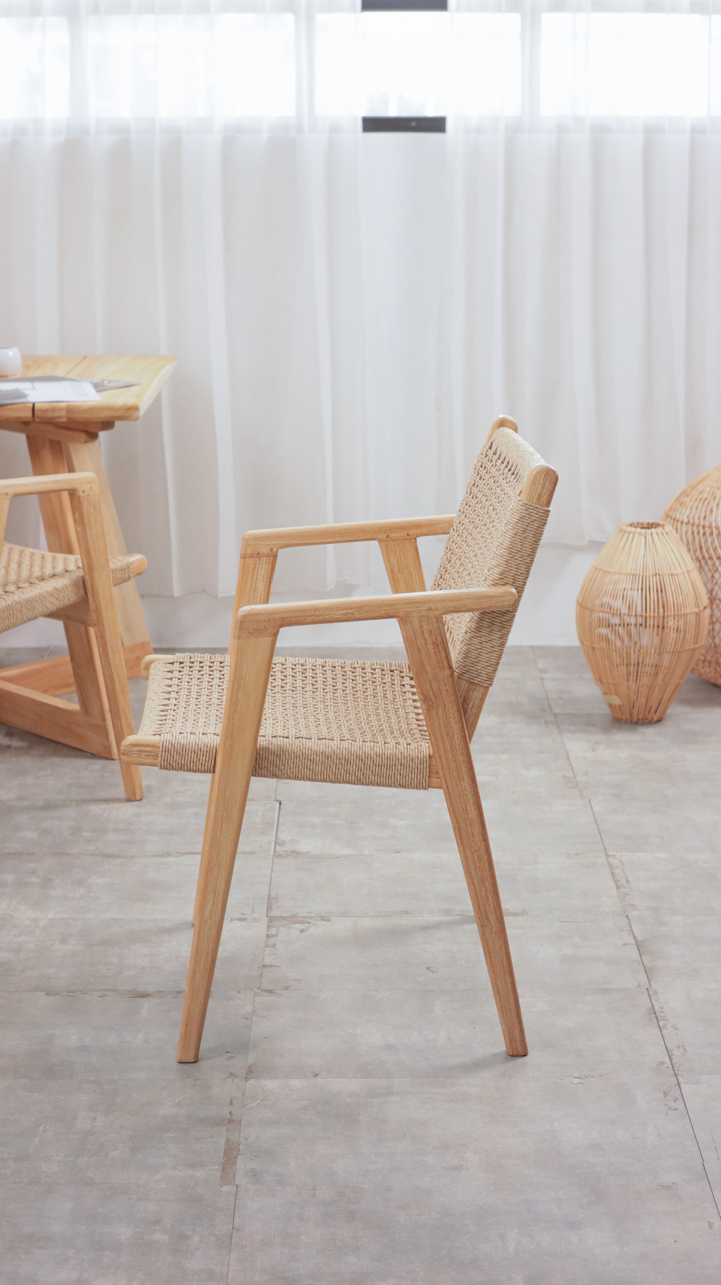 Sarabi Dining Armchair with synthetic