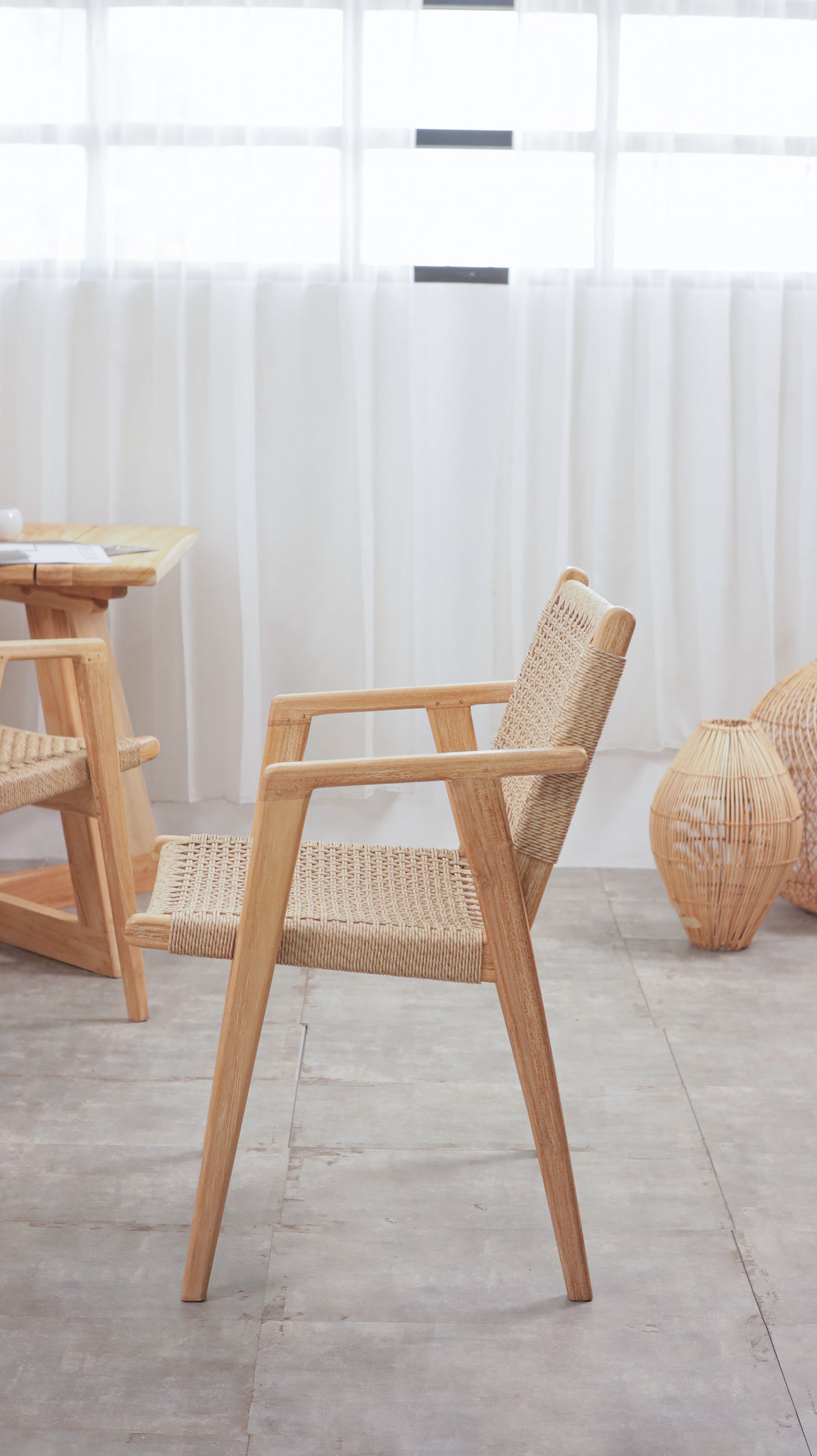 Sarabi Dining Armchair with synthetic