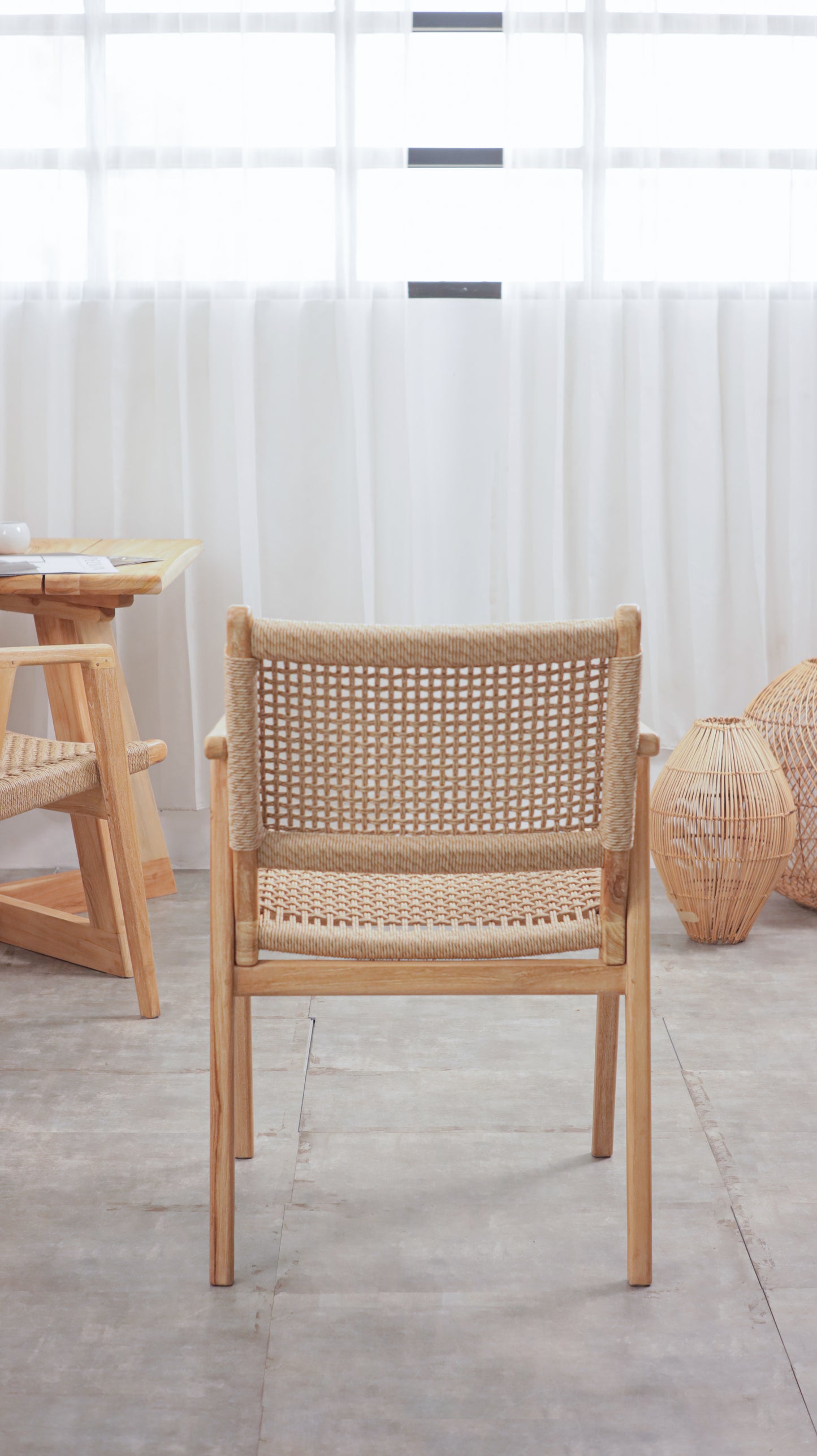 Sarabi Dining Armchair with synthetic