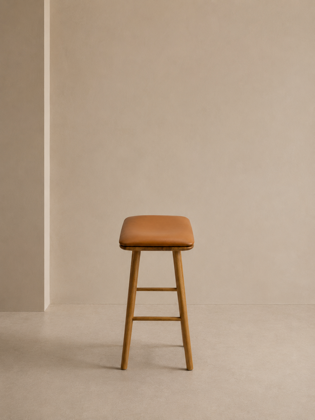 Lhasa Counter Stool with leather