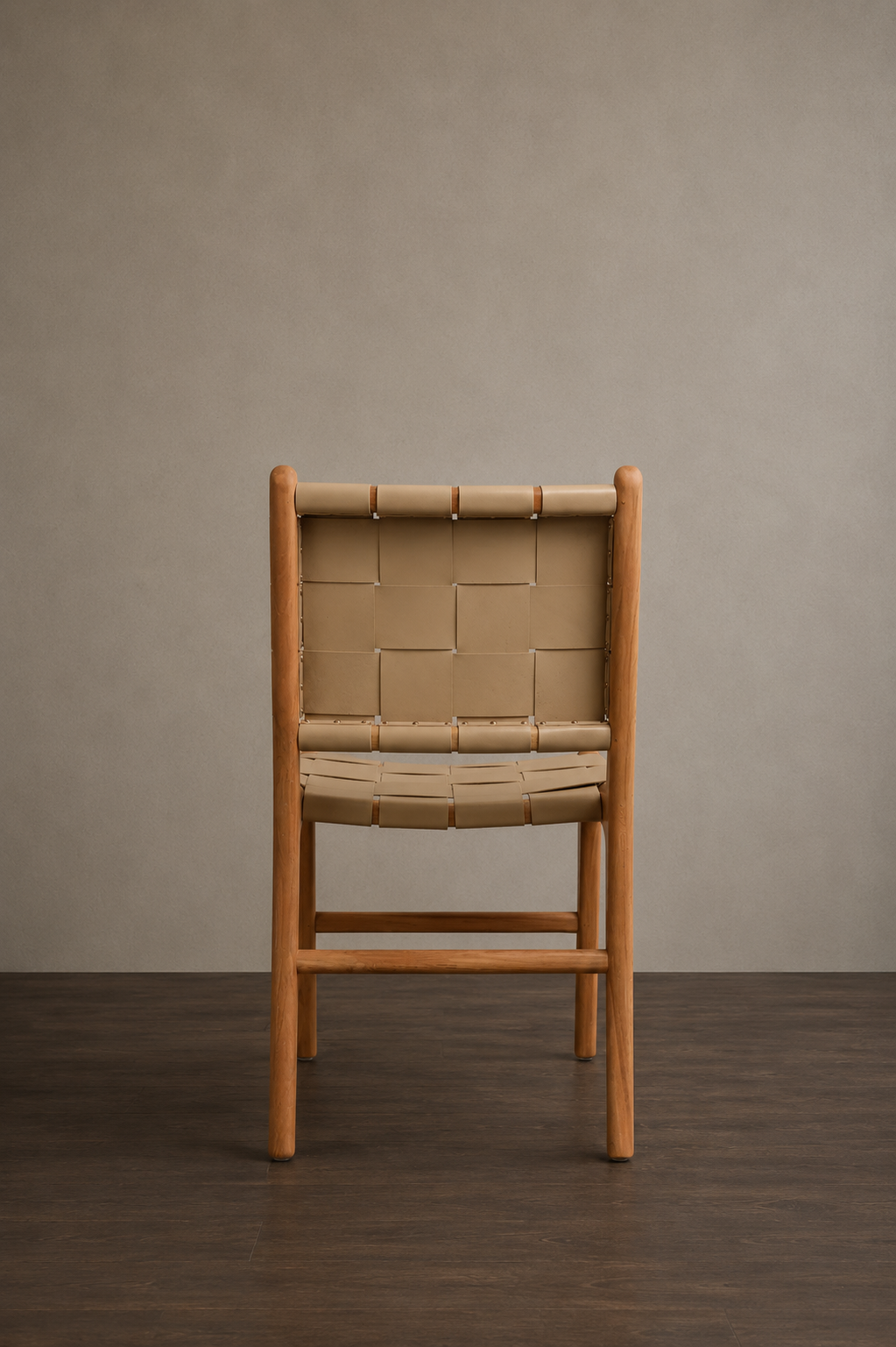 London Dining Chair wide leather